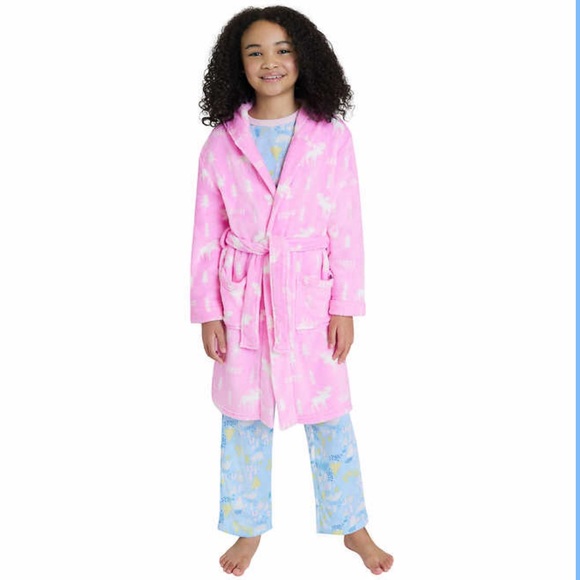 Eddie Bauer Youth 2-piece PJ Set with Robe, Moose (size : M) - Picture 5 of 5